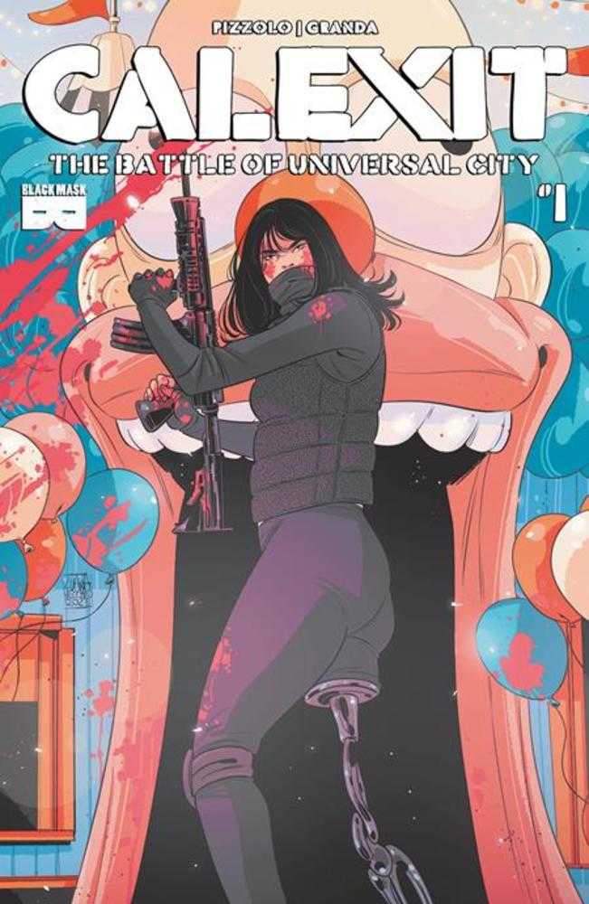 Calexit The Battle Of Universal City #1 (Of 3) Cover C Inc 1:3 Luana Vecchio Variant (Mature) Previously Solicited