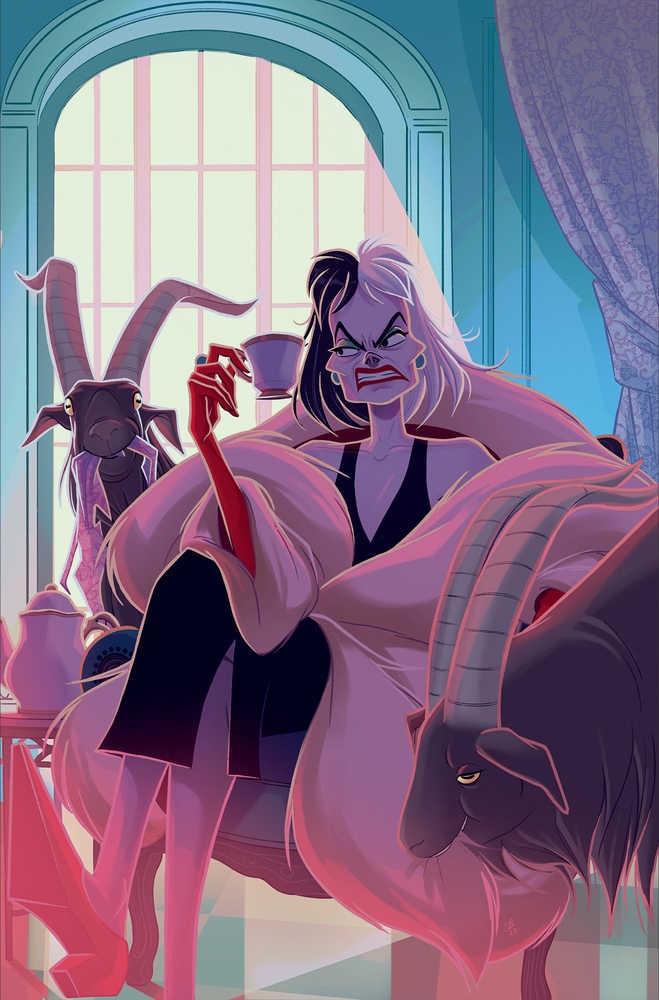 Disney Villains Cruella De Vil #3 Cover E 10 Copy Variant Edition Boo Vir