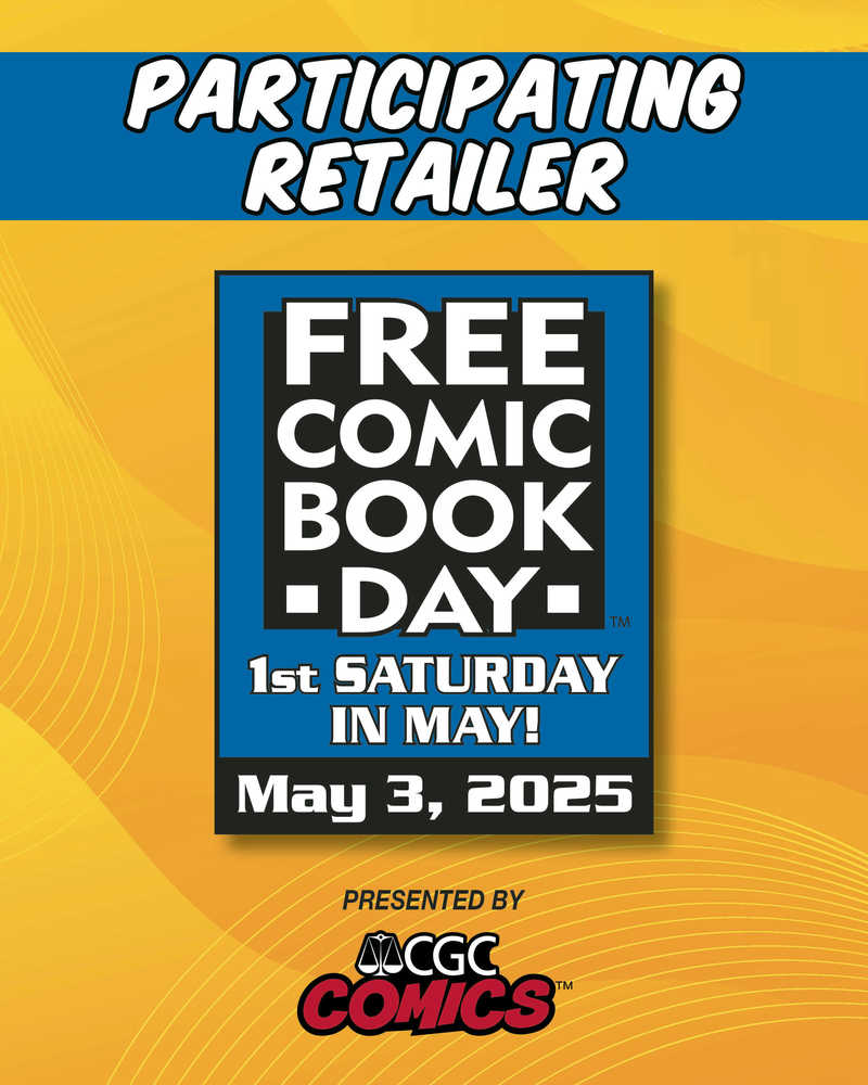 Free Comic Book Day 2025 Window Cling Extras