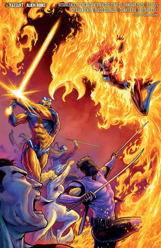 Resurgence Valiant Finale One Shot Cover D Fajardo Virgin
