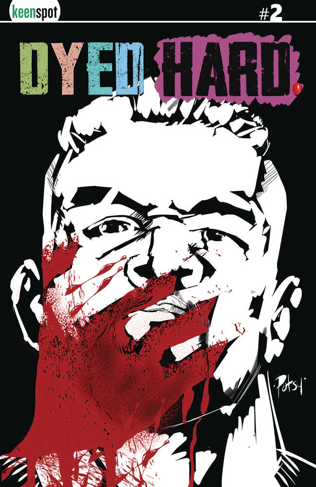 Dyed Hard #2 (Of 3) Cover G Potchak Metal Cover