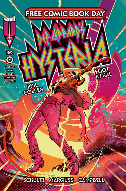 Free Comic Book Day 2025 Single Unit Def Leppards Hysteria Free Comic Book Day Special (Ne