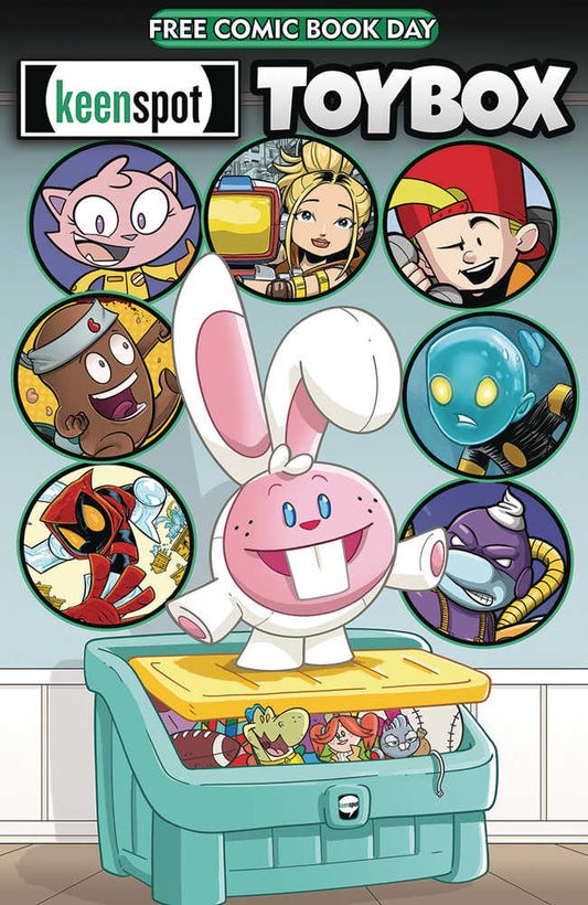 Free Comic Book Day 2025 Single Unit Keenspot Toybox Special