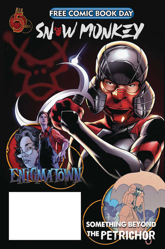Free Comic Book Day 2025 Single Unit Red 5 Comic Adventures