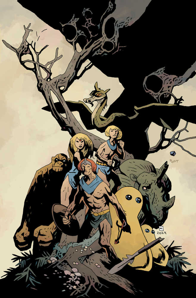 Herculoids #1 Cover V 40 Copy Variant Edition Mignola Virgin