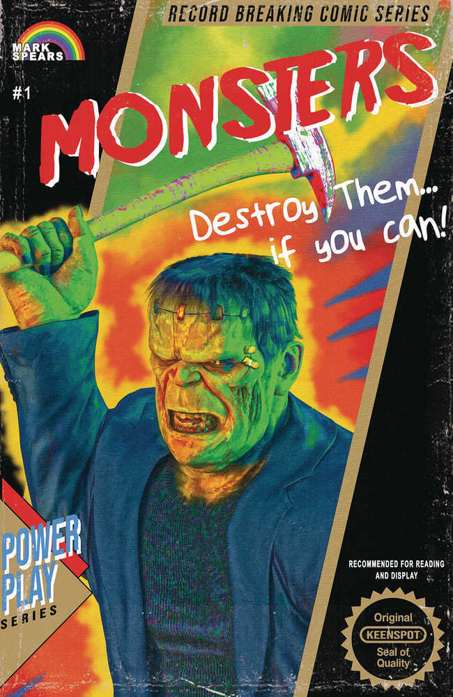 mark spears monsters Mark Spears Monsters #1 4TH Printing Cover B 20 Copy Variant Edition –  Capitol Comics