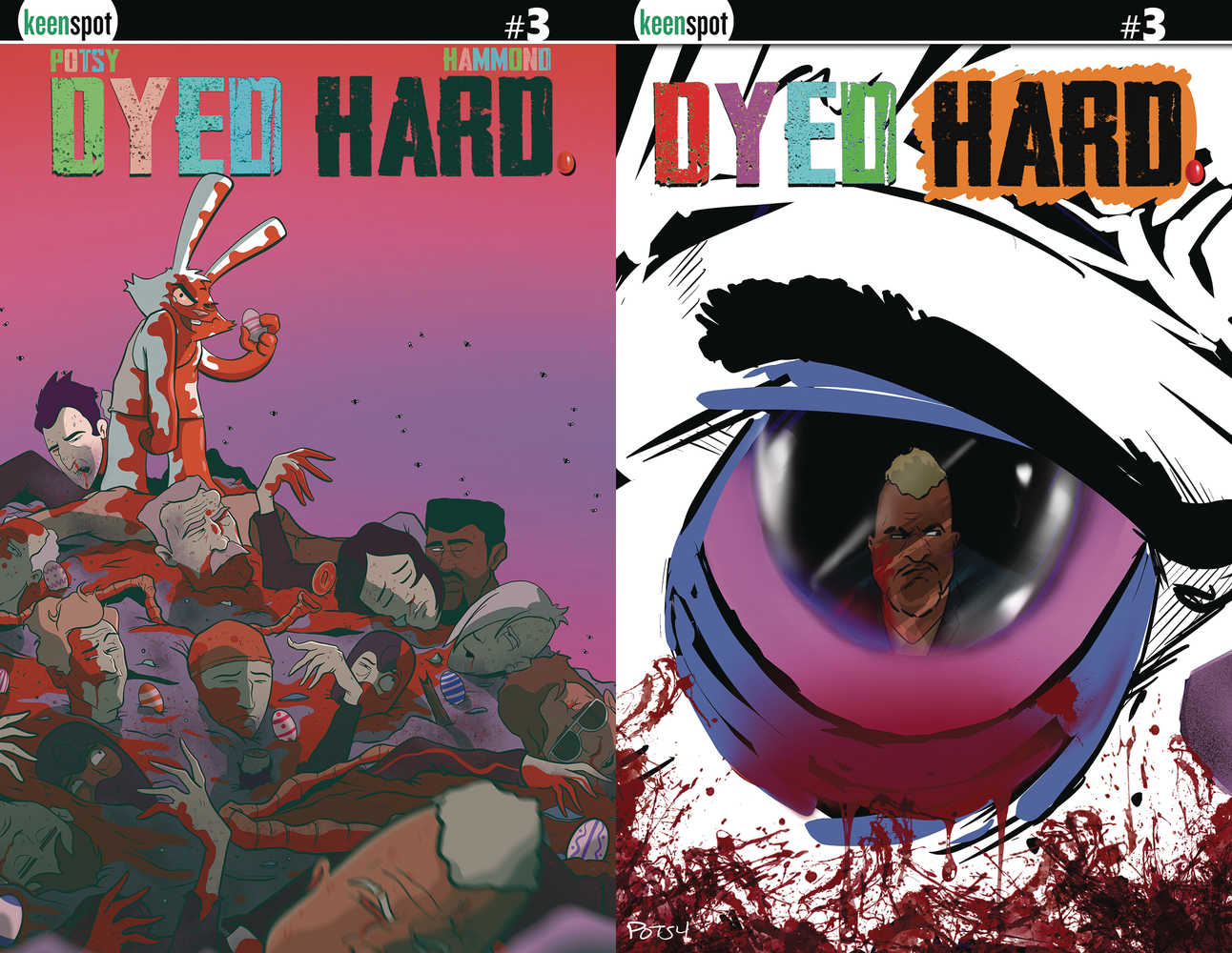 Dyed Hard #3 (Of 3) Cover F Holofoil Flip