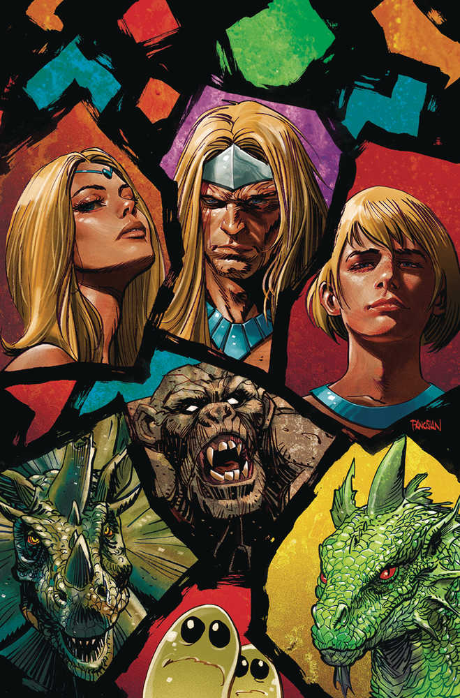 Herculoids #3 Cover N 20 Copy Variant Edition Panosian Virgin