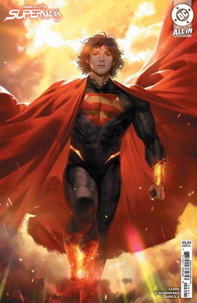 Absolute Superman #6 Cover B Derrick Chew Card Stock Variant