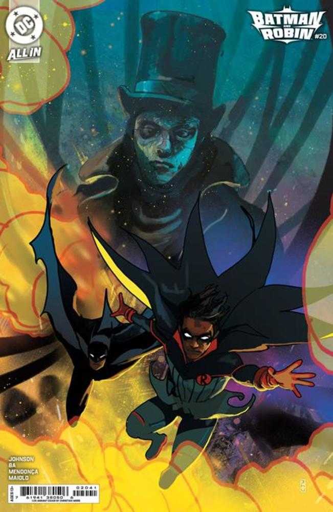 Batman And Robin #20 Cover D 1 in 25 Christian Ward Card Stock Variant