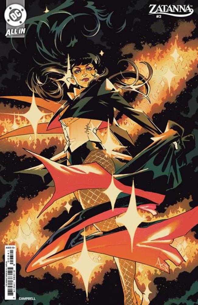 Zatanna #3 (Of 6) Cover D 1 in 25 Al Kaplan Card Stock Variant