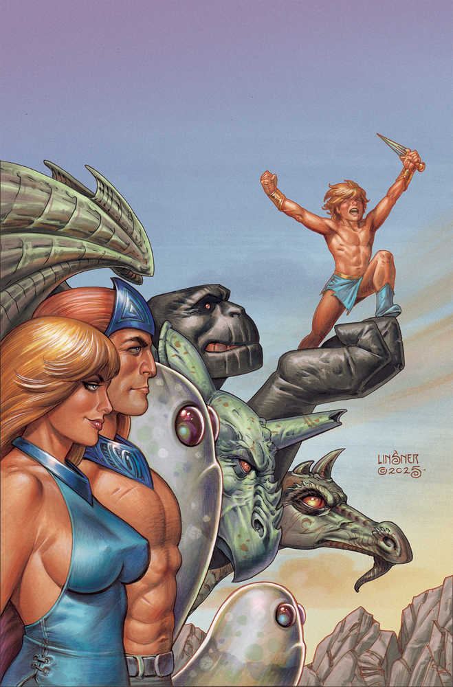 Herculoids #4 Cover K 20 Copy Variant Edition Linsner Virgin