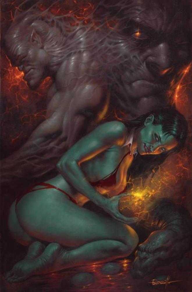 Vampirella (2025) #3 Cover J Lucio Parrillo Metal Premium Variant