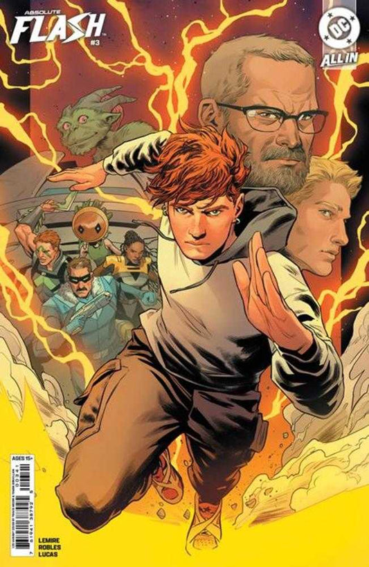 Absolute Flash #3 Cover D 1 in 25 Travis Moore Card Stock Variant