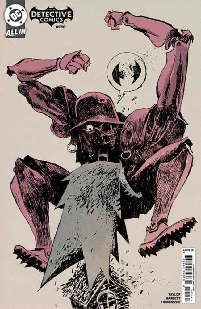 Detective Comics #1097 Cover D 1 in 25 Ashley Wood Card Stock Variant
