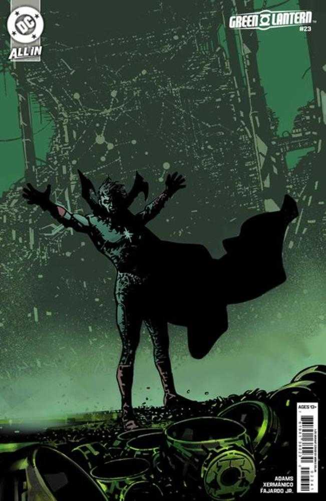 Green Lantern #23 Cover E 1 in 25 Mirko Colak Card Stock Variant