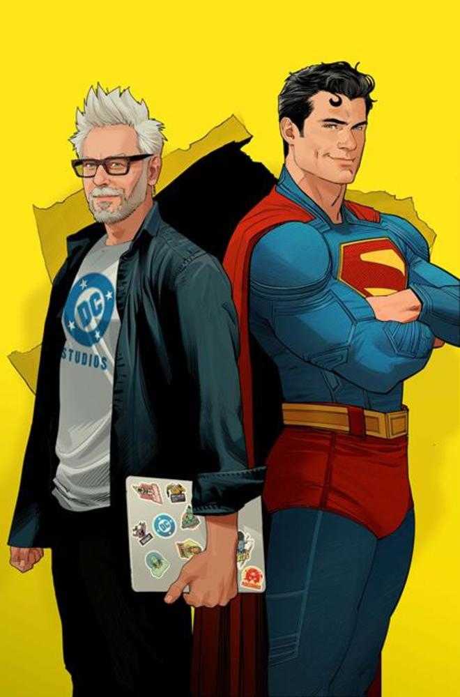 Superman Unlimited #1 Cover F Dan Mora James Gunn Cameo Card Stock