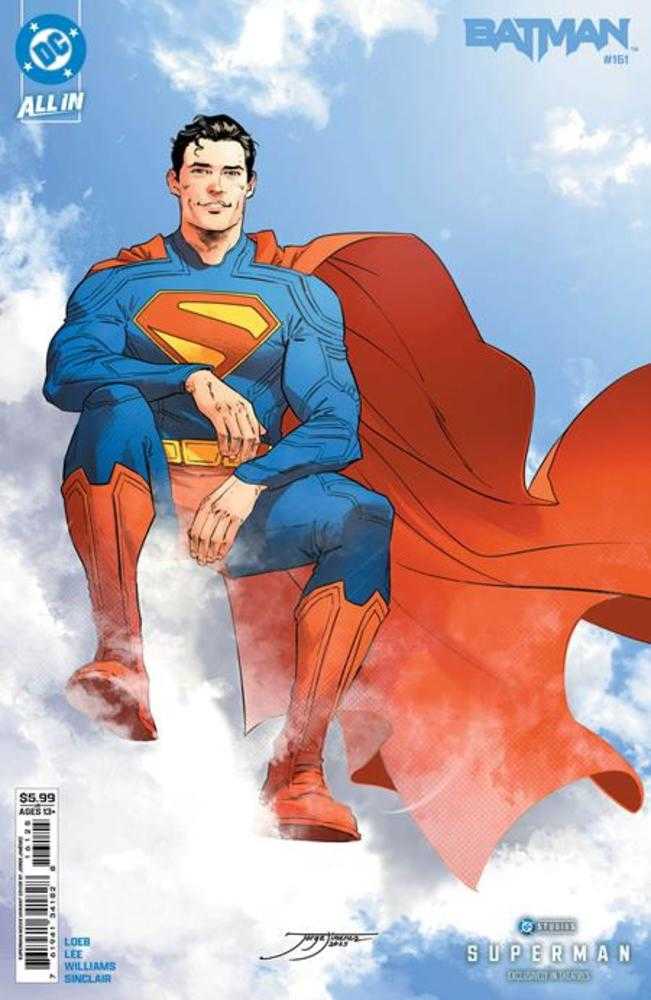 Batman #161 Cover J Jorge Jimenez Superman Movie Card Stock