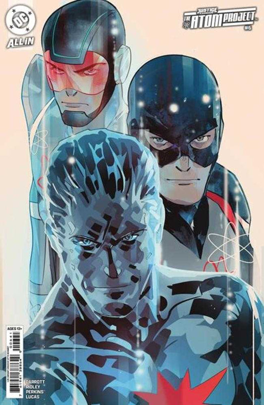Justice League The Atom Project #6 (Of 6) Cover D 1 in 25 Otto Schmidt Card Stock Variant