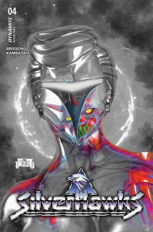 Silverhawks #4 Cover Z Foc 7 Copy Variant Edition Spears Black & White