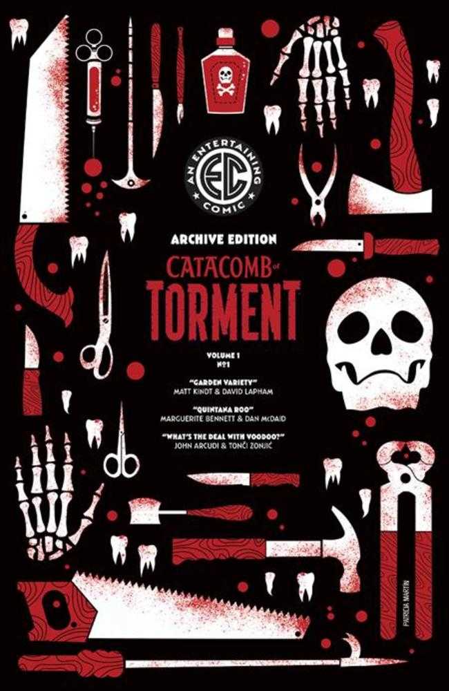EC Catacomb Of Torment #1 Cover G 1 in 50 Patricia Martin EC Archive Edition Variant