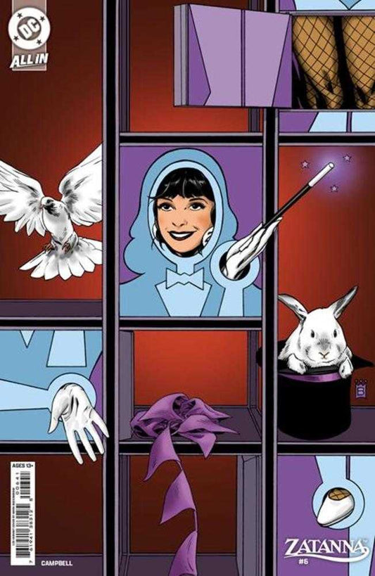 Zatanna #6 (Of 6) Cover D 1 in 25 Julie Nneka Card Stock Variant