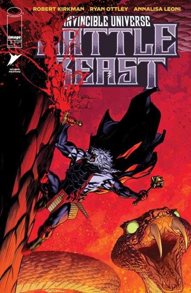Invincible Universe Battle Beast #1 2nd Print Cover C Ryan Sook Variant