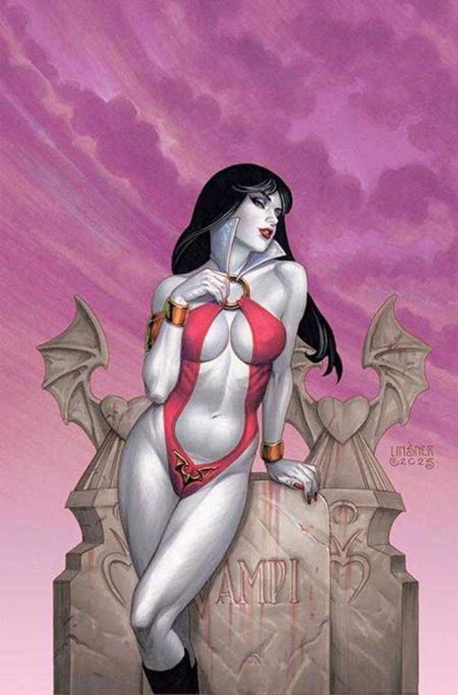 Vampirella Armageddon #2 Cover M Inc 1:15 Joseph Michael Linsner Full Art Variant
