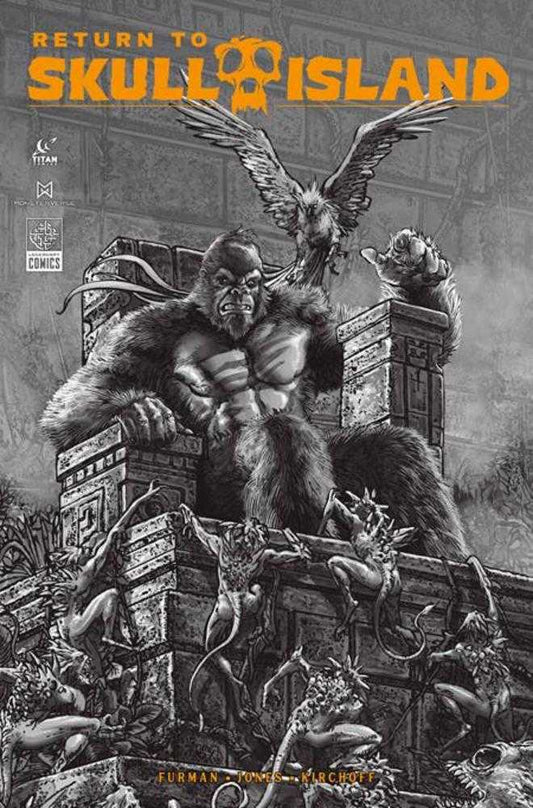 Return To Skull Island #2 (Of 4) Cover D Diego Yapur Inks Variant