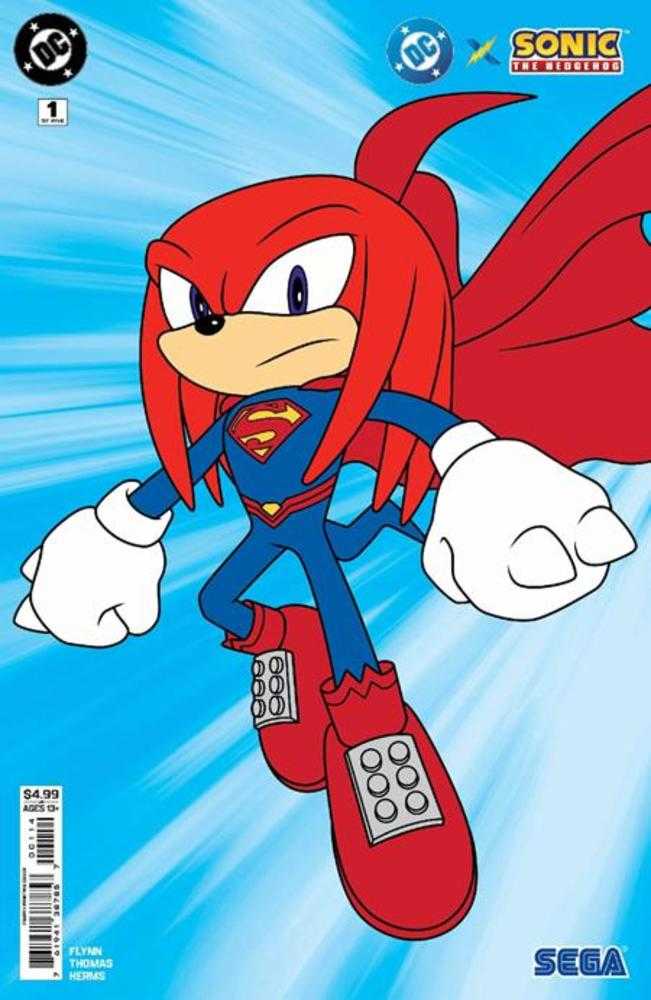 DC X Sonic The Hedgehog #1 (Of 5) 4th Print