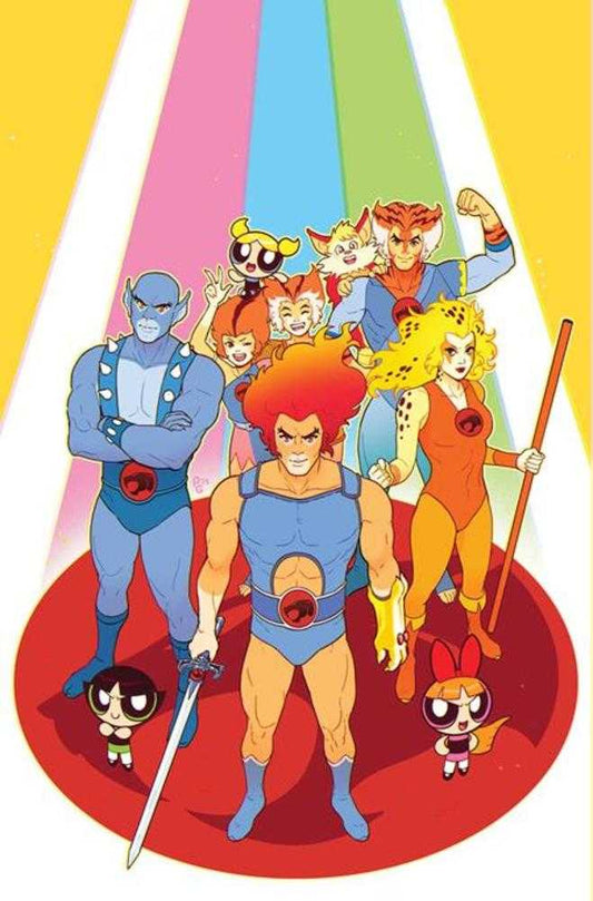 Thundercats Powerpuff Girls #4 Cover F Paulina Ganucheau Metal Full Art Variant