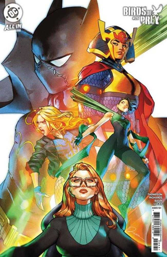 Birds Of Prey #25 Cover F 1 in 25 Gerald Parel Card Stock Variant