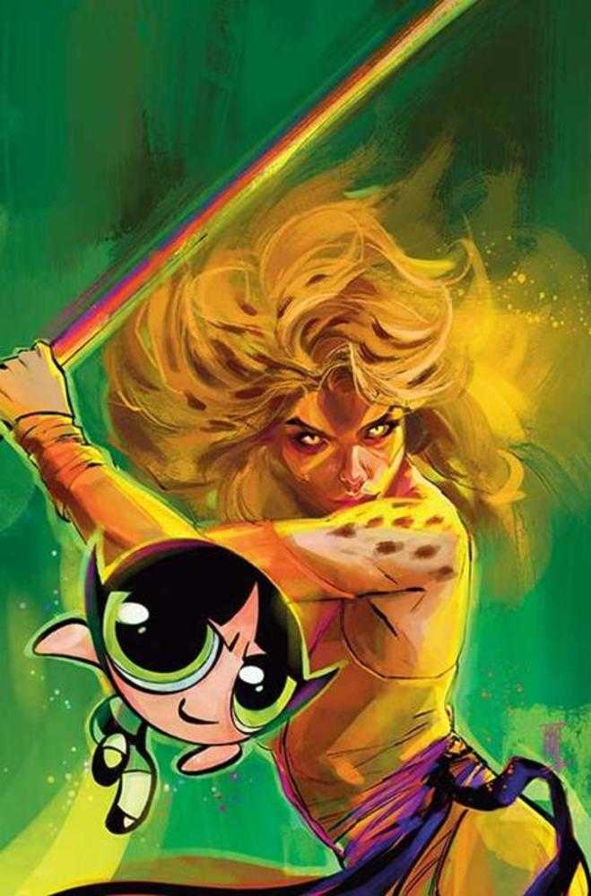 Thundercats Powerpuff Girls #2 Cover M Inc 1:7 Zulema Lavina Foc Bonus Full Art Variant