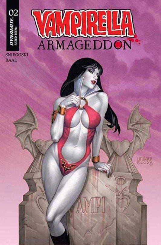 Vampirella Armageddon #2 Cover P Inc 1:7 Joseph Michael Linsner Foc Bonus Foil Variant