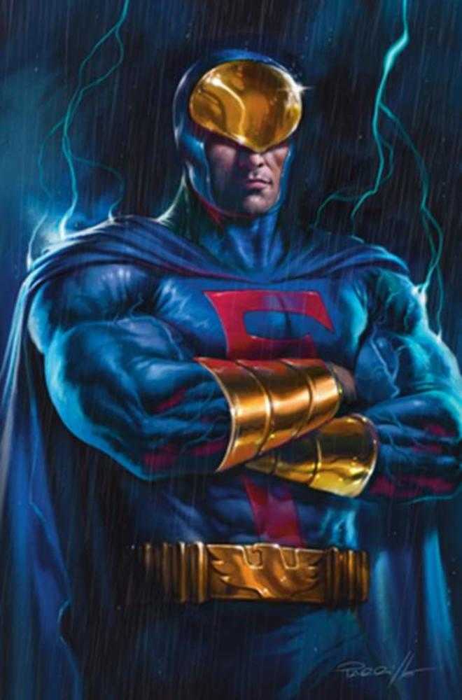 Blue Falcon & Dynomutt #3 Cover I Inc 1:15 Lucio Parrillo Full Art Variant