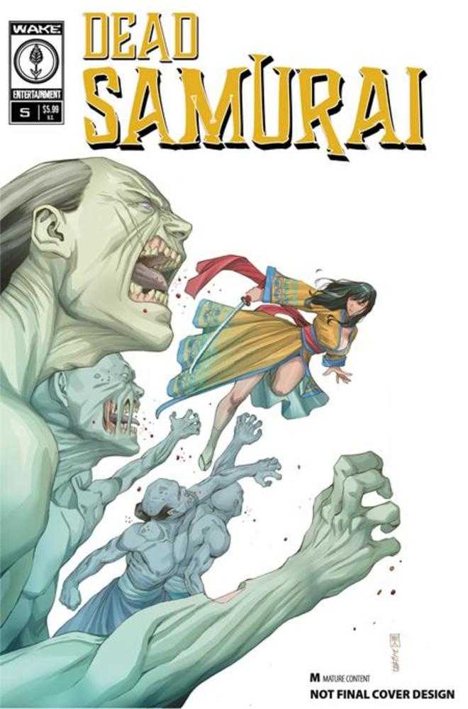 Dead Samurai #5 Cover B Will Santos (Mature)