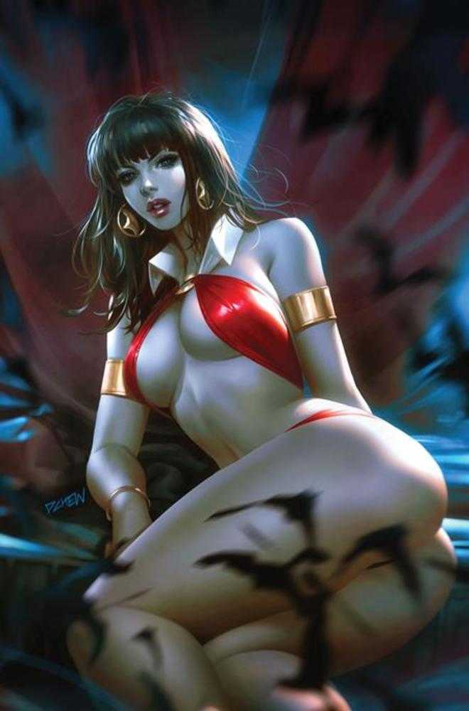 Vampirella #10 Cover K Inc 1:15 Derrick Chew Full Art Variant