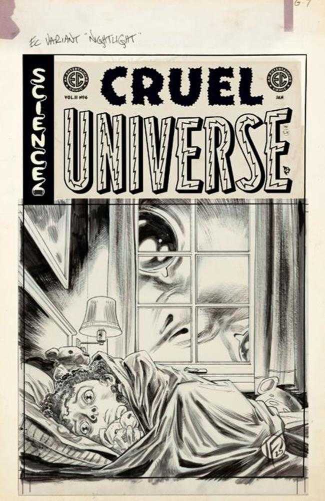 EC Cruel Universe 2 #6 (Of 12) Cover D Inc 1:20 Tom Fowler Black & White Artist Edition Variant
