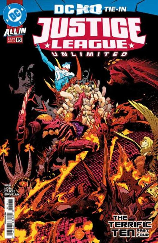 Justice League Unlimited #15 Cover A Dan Mora (DC K.O.)