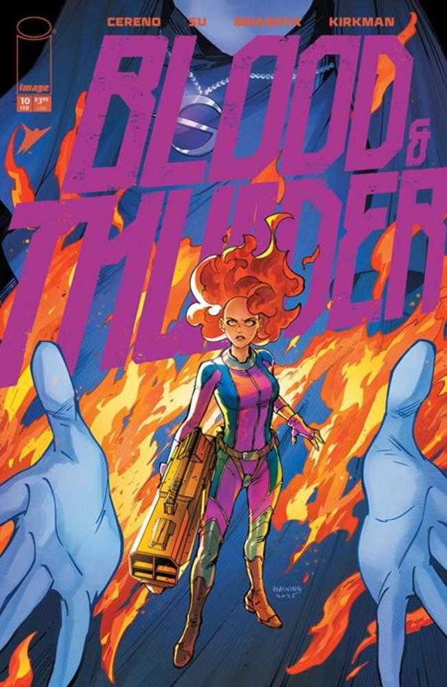 Blood & Thunder #10 Cover C 1 in 10 Haining Variant (Mature)