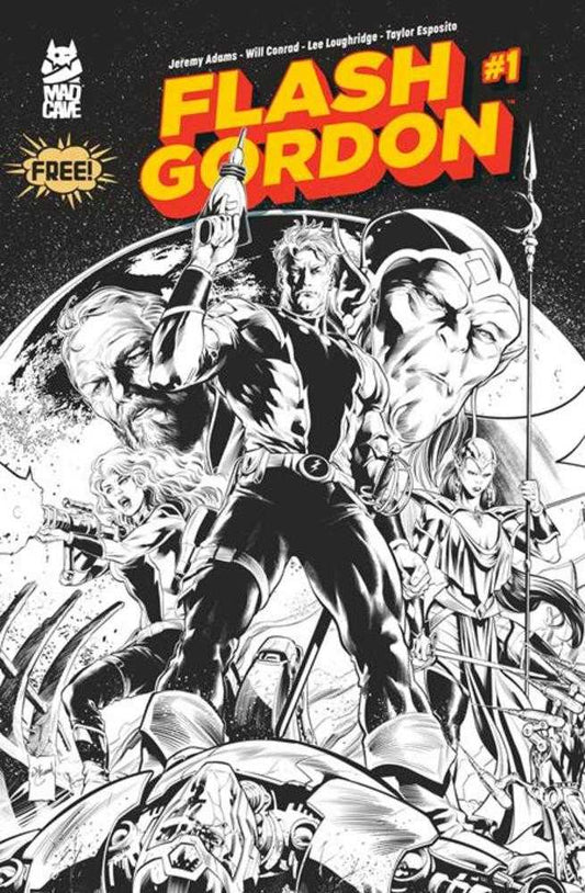 Free Comic Book Day 2026 Bundle Of 25 Flash Gordon #1