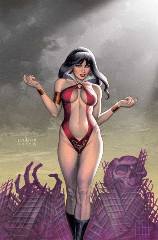Vampirella Armageddon #8 Cover G 1 in 10 Joseph Michael Linsner Full Art Variant