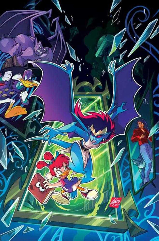 Gargoyles Darkwing Duck #3 Cover G Inc 1:15 Ciro Cangialosi Full Art Variant
