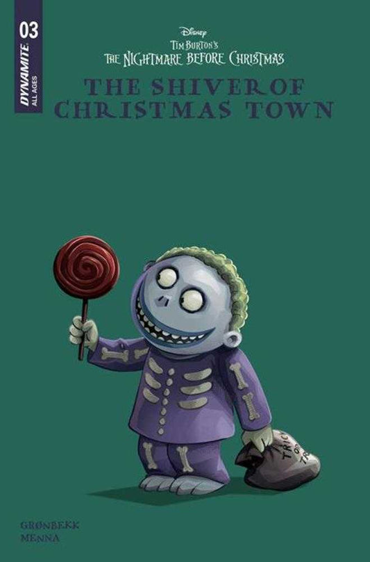 Tim Burtons The Nightmare Before Christmas The Shiver Of Christmas Town #3 Cover D Disney Library Variant