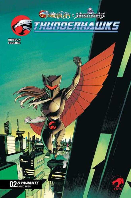 Thundercats X Silverhawks Thunderhawks #2 Cover B Declan Shalvey Variant