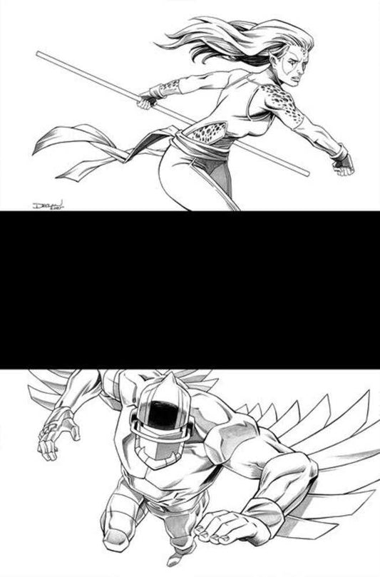 Thundercats X Silverhawks #2 Cover M Inc 1:7 Declan Shalvey Line Art Full Art Variant