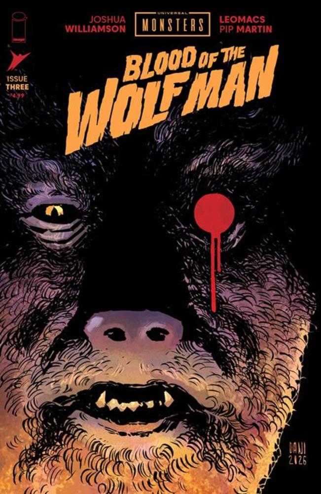 Universal Monsters Blood Of The Wolf Man #3 (Of 4) Cover E 1 in 50 Dani & Brad Simpson Variant