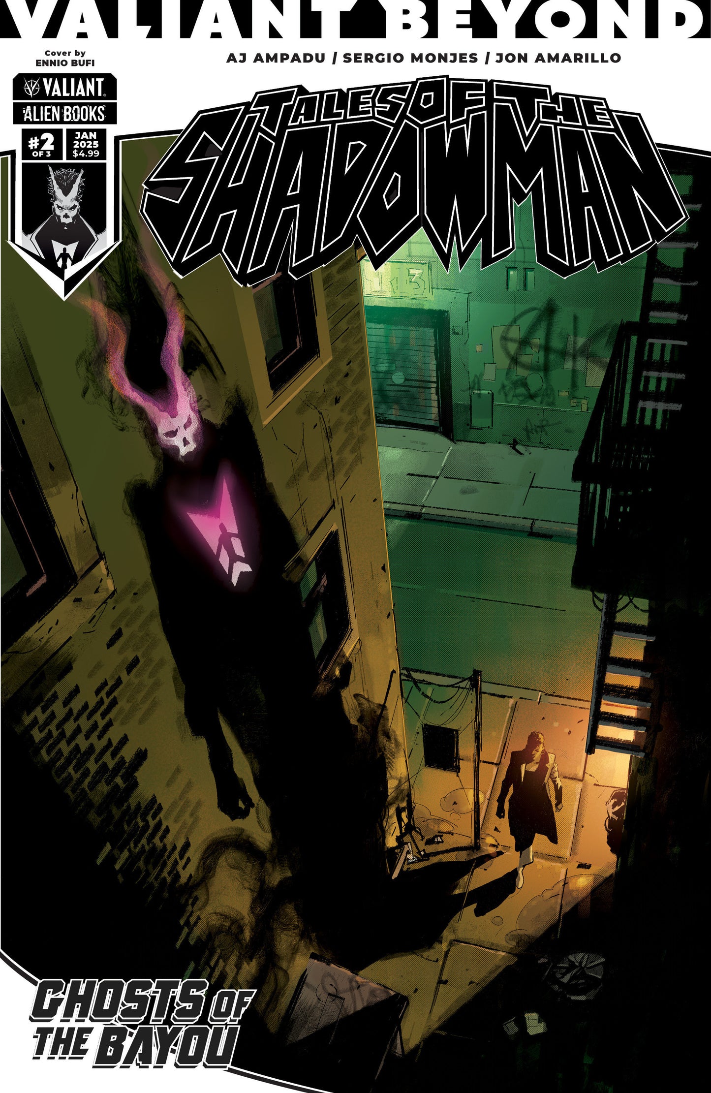 Valiant Beyond: Tales Of The Shadowman #5 Ghosts Of The Bayou #2 Variant B (Bufi)
