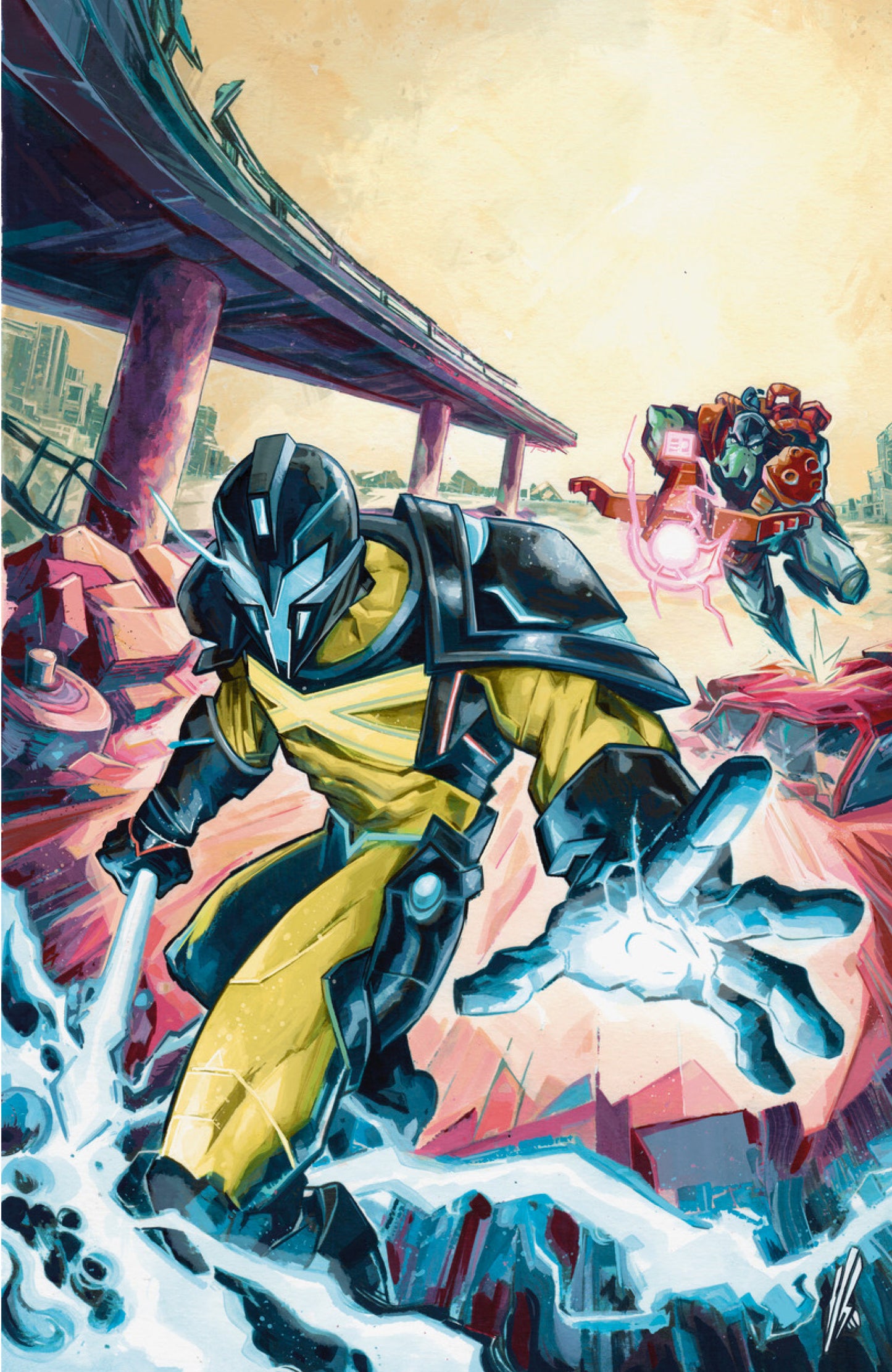 Valiant Beyond: The X O Manowar #7 The God Hunt #3 Variant D (Locatelli Full Art)