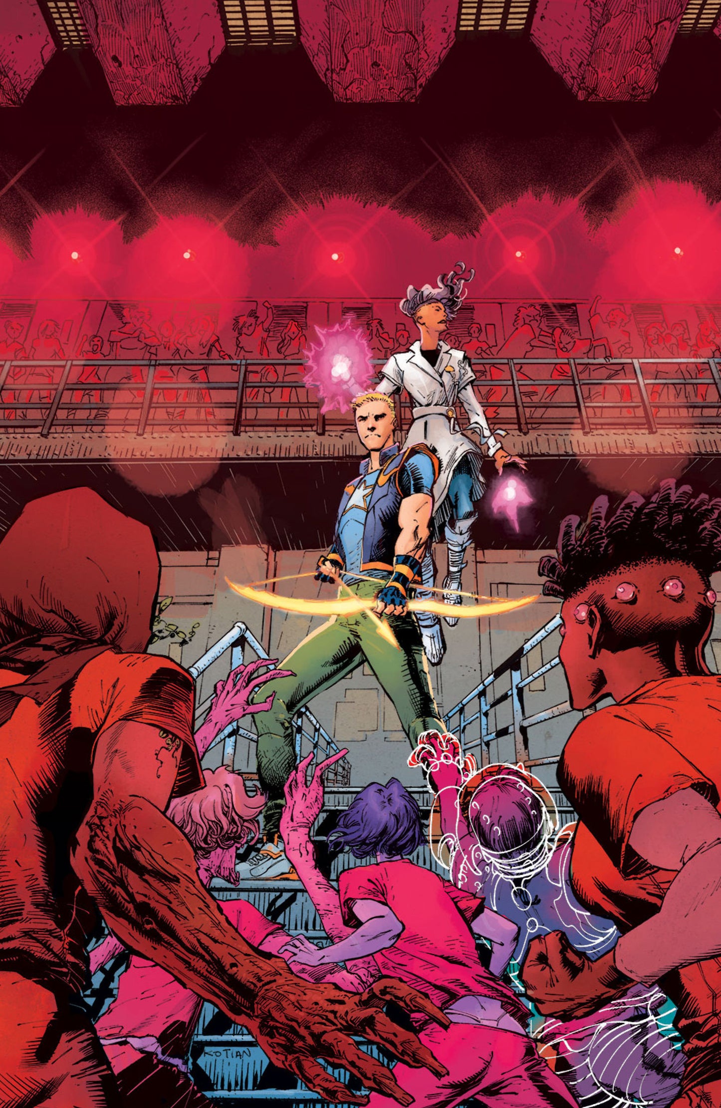 Valiant Beyond: All New Harbinger #5 It Never Stops #2 Variant D (Kotian Full Art)